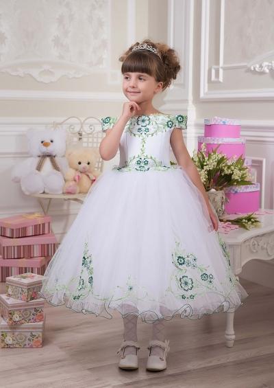 Бальные детские платья для маленьких принцесс 